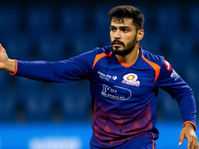 Allah Ghazanfar Makes IPL Debut for Mumbai Indians in Season Opener