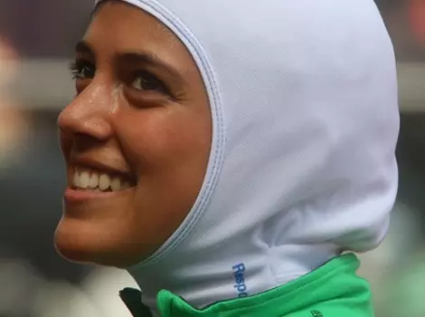 Sarah Attar became Saudi Arabia’s first female track and field athlete at the Olympic Games