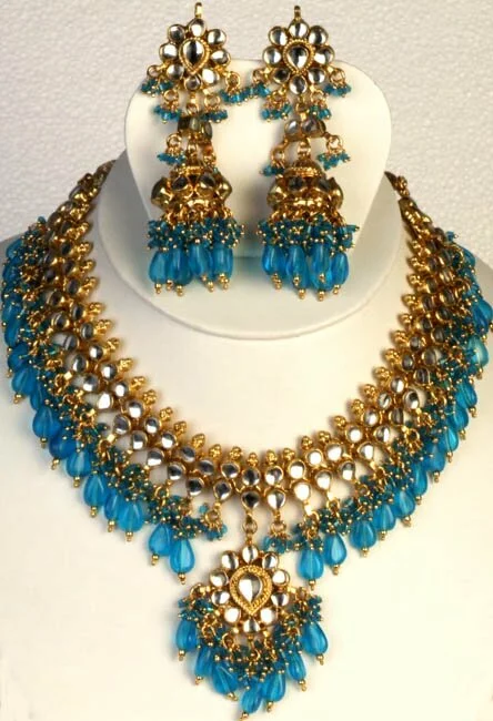 Indian Bridal Necklace Set2 Jewelry and dresses collection for this marriage seasion 2011