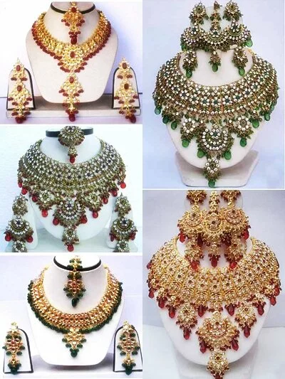 Indian Bridal Necklace Set4 Jewelry and dresses collection for this marriage seasion 2011