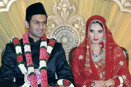 Sania Mirza Shoaib Malik wedding photo 1 Hyderabad marriage function Sania mirza shoaib malik wedding photo hyderabad marriage function
