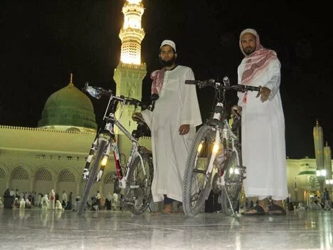 mecca cyclists hajj pilgrimage Mecca cyclists hajj pilgrimage