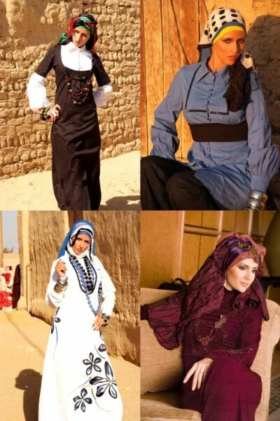 Egyptian muslim wedding Hijab Styles1 Egyptian muslim bridal wear gallery 2011