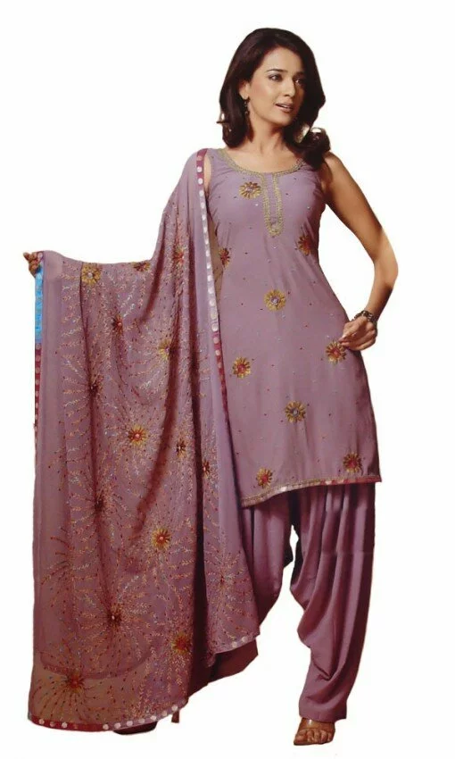 Georgette Designer Salwar Kameez 2011 1 e1298520750739 Latest summer collection for girls 2011