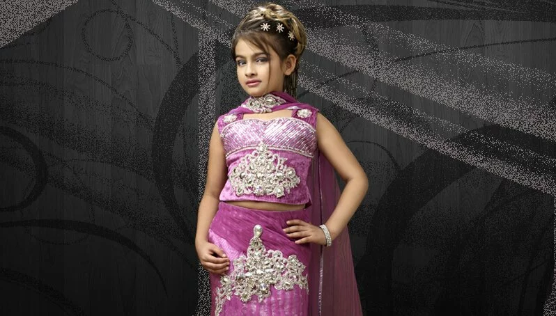 Indian traditional children clothing photos