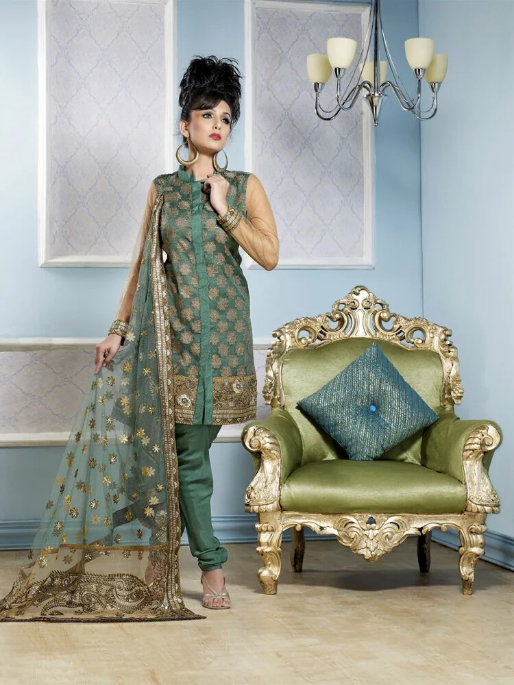 Indo Western Salwar Suit 1 Beautiful summer party dresses collection 2011 pictures
