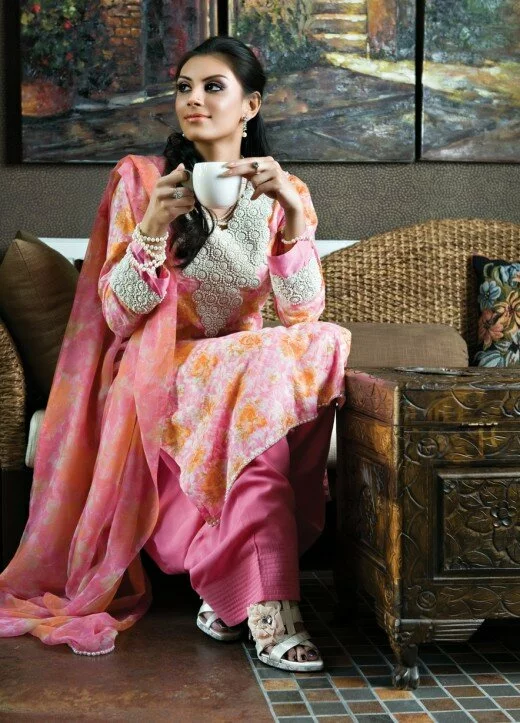 Nishat Lawn Collection for Summer 2011 12 Beautiful summer party dresses collection 2011 pictures