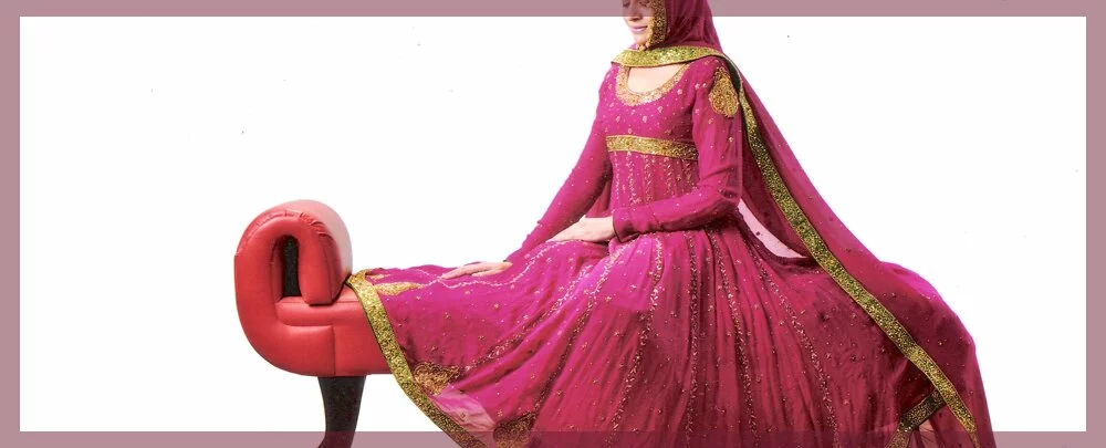 Beautiful Pakistani bridal gharara styel image 24 by muslimblog.co .in Beautiful Indian and Pakistani fashion bridal gharara images