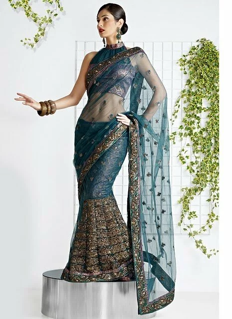 Enticing Sharara Saree for u Beautiful Indian and Pakistani fashion bridal gharara images