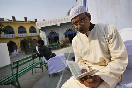 Muslims in India celebrated the traditional Islamic feast of Eid al-Adha