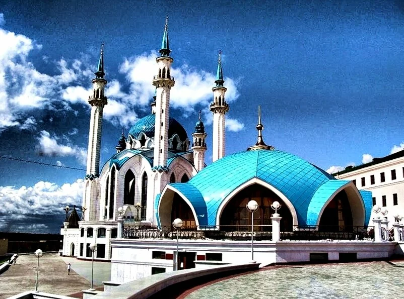 Qolsharif mosque... Kazan Tatarstan Russia by muslimblog.co .in Qolsharif mosque Kazan, Tatarstan (Russia)