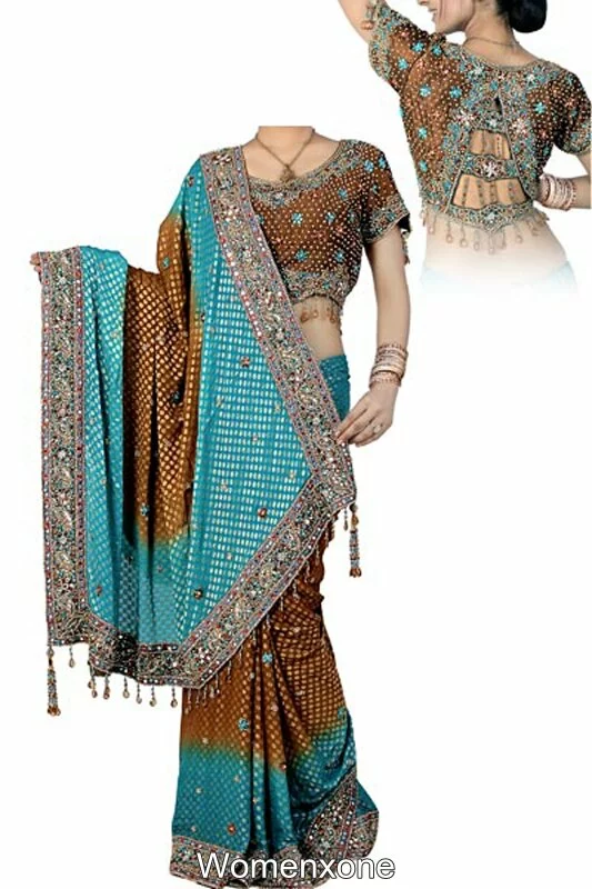 Wedding Silk Embroidery Sari 34 Beautiful Nadda’S Collection Hip Hop Outfits