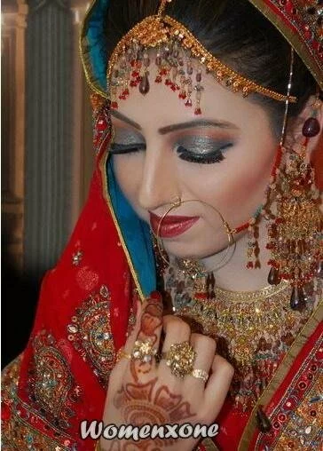 indian bridal makeup tips 1 Indian bridal wear and makeup tips 2011