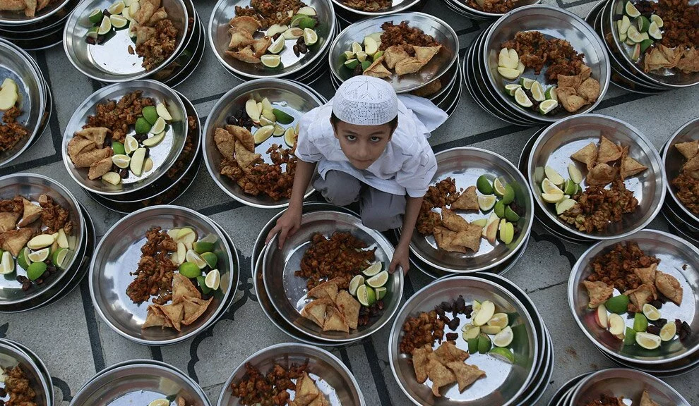 Muslim Boy Preparing Iftar For Breaking Fast
