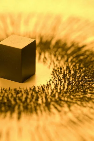 0009 kaaba magnet 400x600 Kaaba magnet art by Saudi artist Ahmad Mater