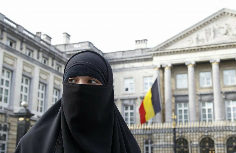 Western European Muslim Women in Hijab