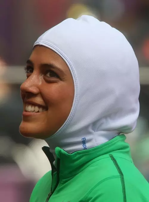 Sarah Attar became Saudi Arabia’s first female track and field athlete at the Olympic Games