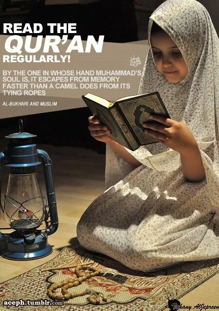 Read the Quran Regularly Read the Quran Regularly!