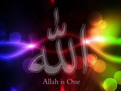 Allah and Muhammad (PBUH) name, Wallpaper High Resolution