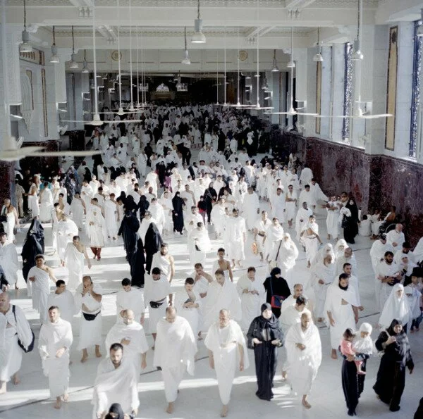 hajj 3 600x595 Hajj: Muslims embark on the hajj pilgrimage to Mecca(PHOTOS)